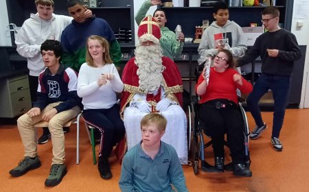 Visite de Saint-Nicolas au Vert Bocage