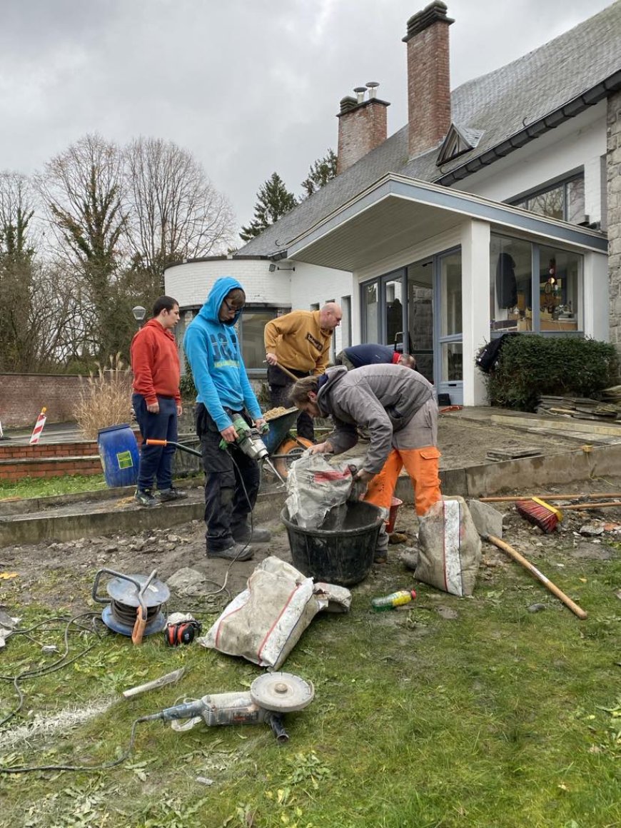 Les élèves de Templeuve au boulot pour le Vert Bocage