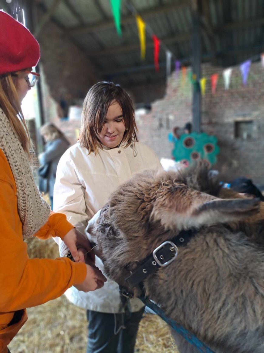 Sortie pédagogique " Ferme des ânes "