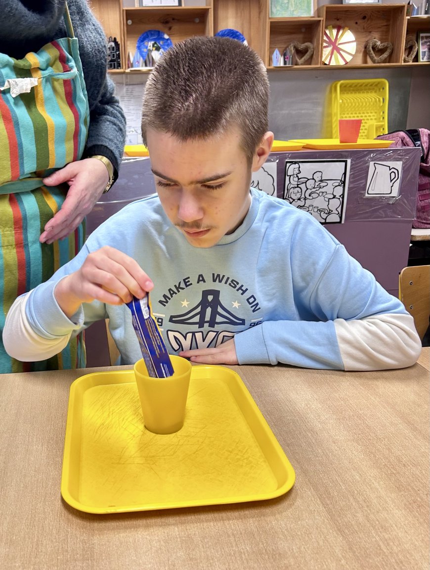 Petit déjeuner à l'école