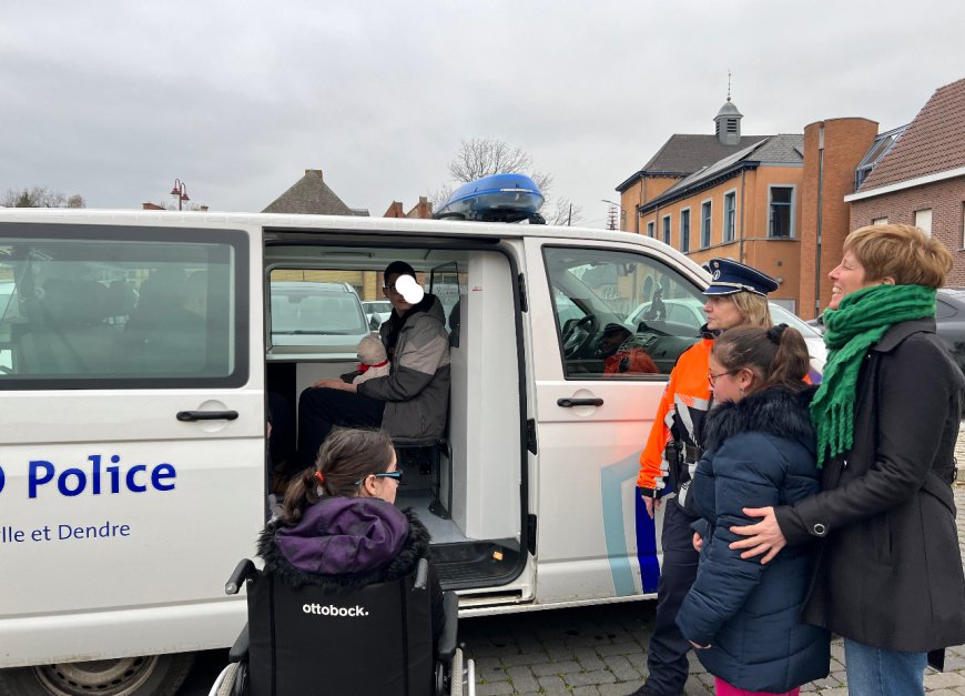 Animation dispensée par la police de Chièvres