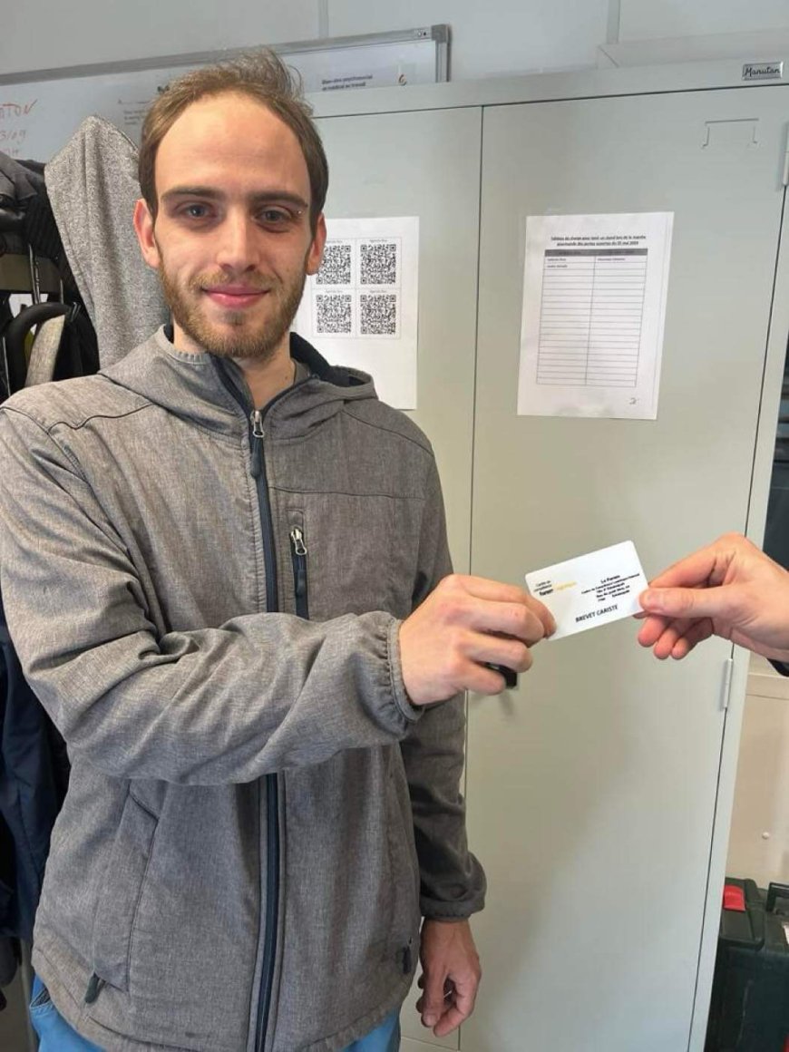 Brevet en poche !