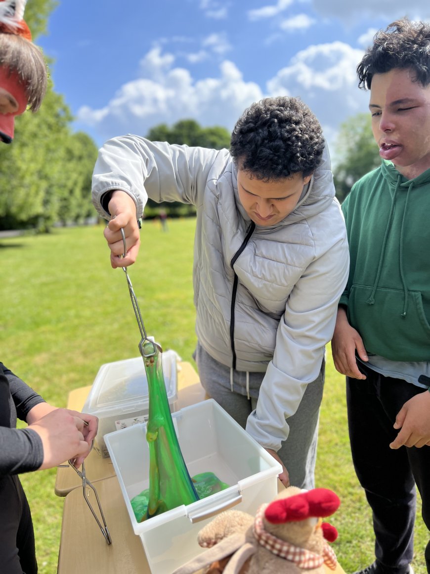 Journée à l'ARTE Mouscron pour les classes TEACCH