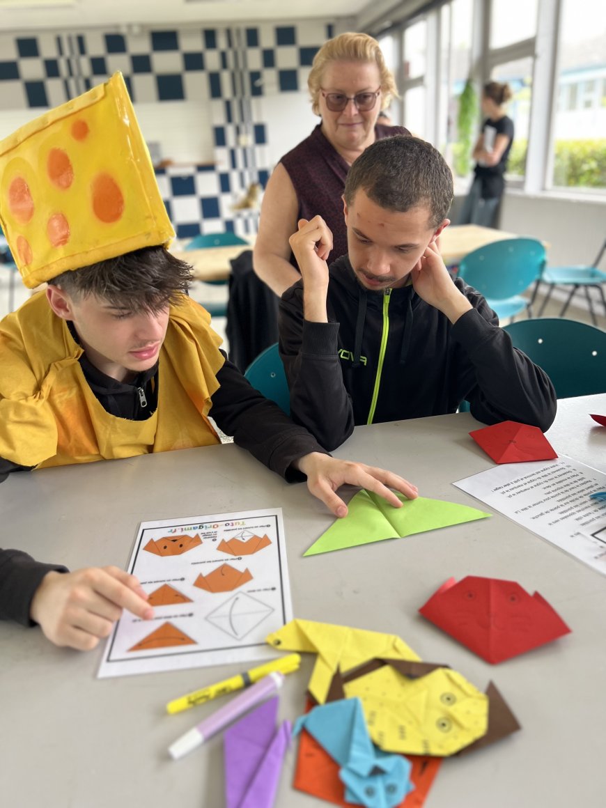 Journée à l'ARTE Mouscron pour les classes TEACCH