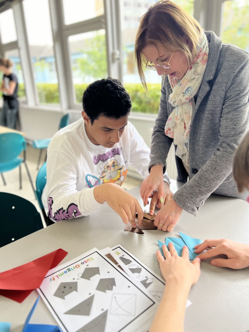 Journée à l'ARTE Mouscron pour les classes TEACCH