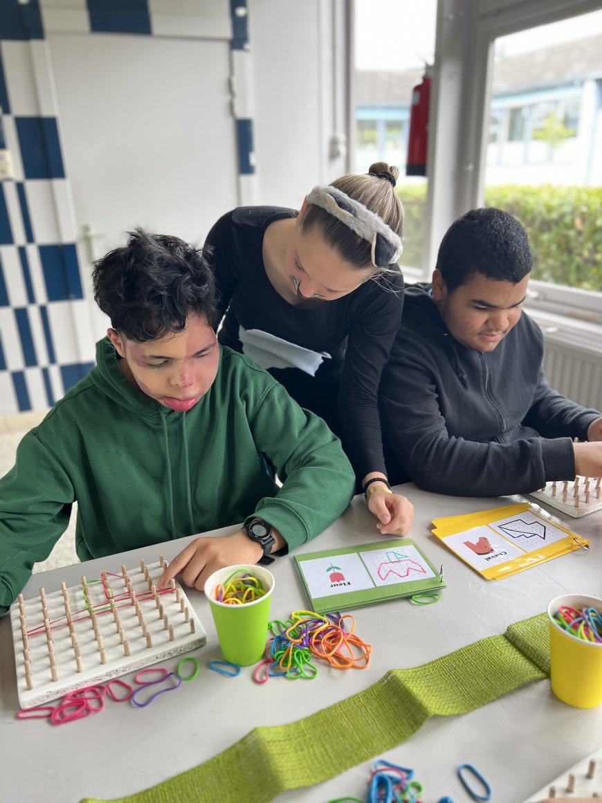 Journée à l'ARTE Mouscron pour les classes TEACCH