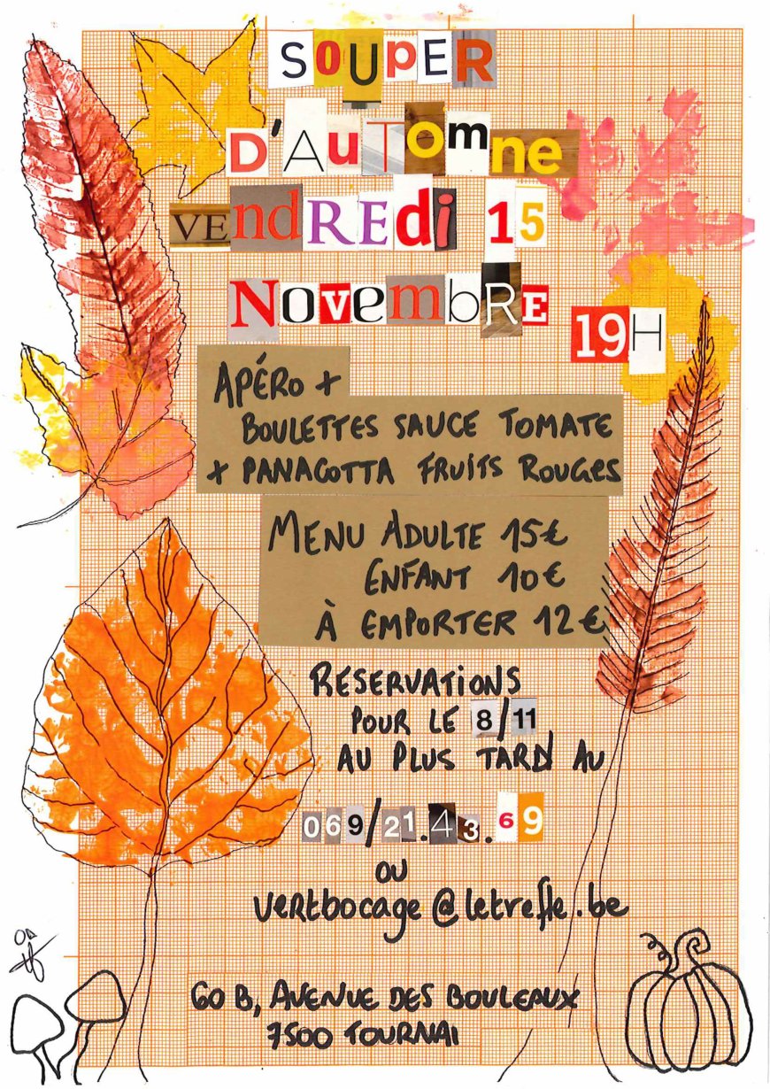 Souper d'automne du Vert Bocage