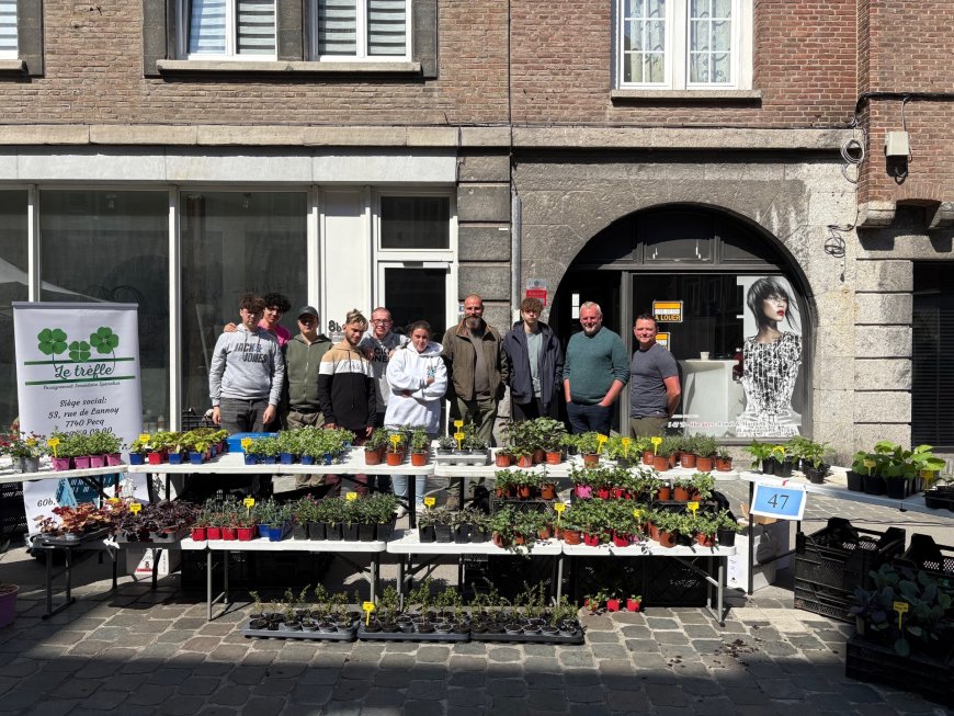 Marché aux les fleurs