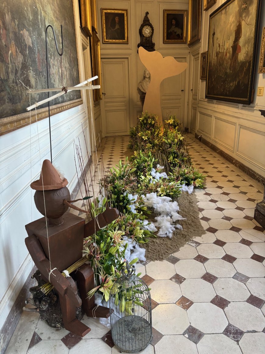 Exposition d’Amaryllis au Château de Beloeil.