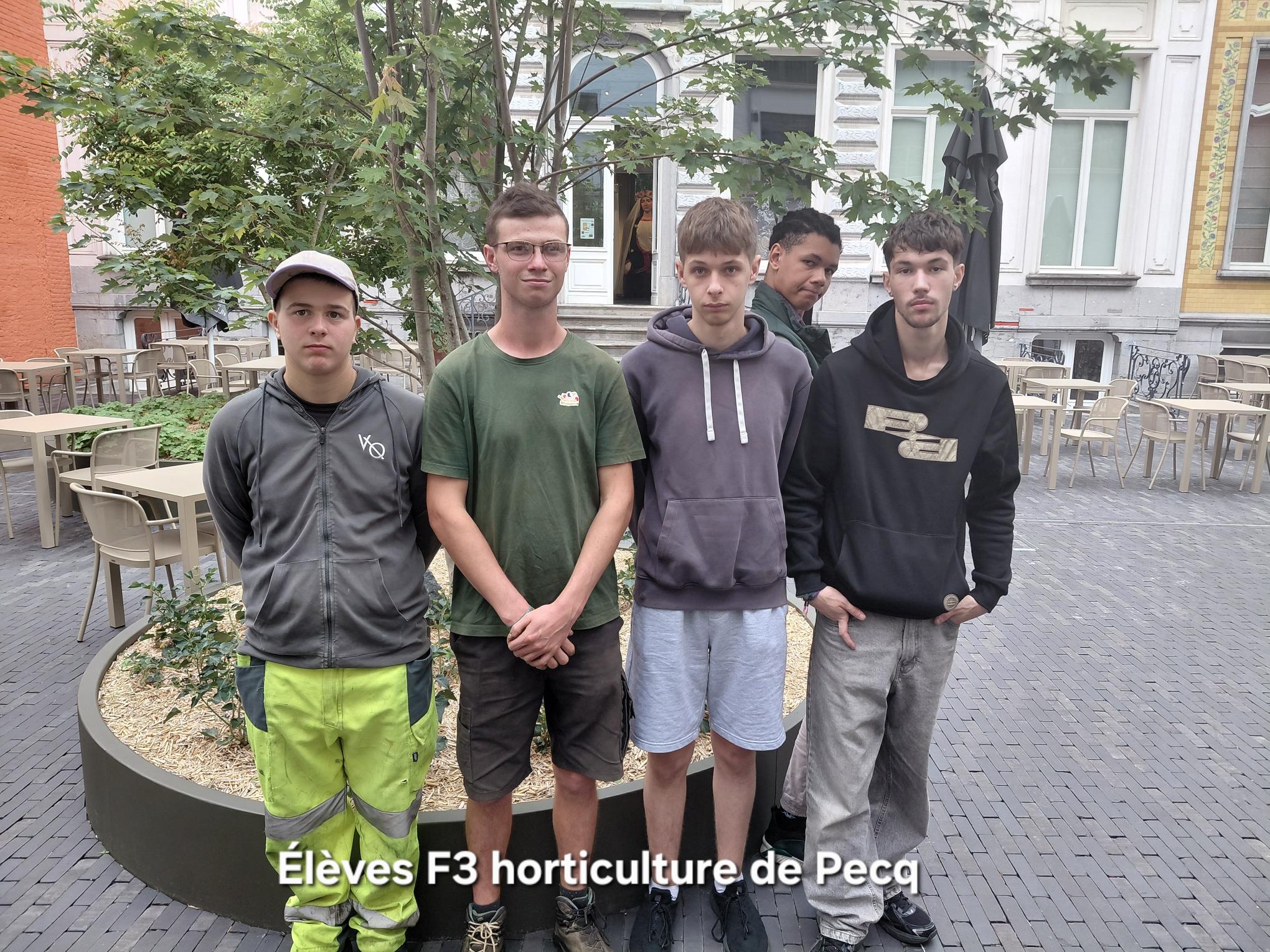 Elèves F3 Floralies